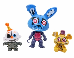 Fnaf SECURITY BREACH vinyl figuras x 3