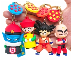 Llavero Dragon Ball Goku Gohan Krillin Pilaf Figuras Silicon