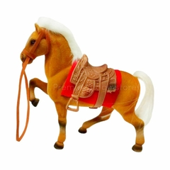 Caballos Felpa con Montura 20cm - Premavintage