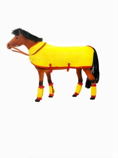 Caballo de Polo con Manta y Polainas 32cm - tienda online