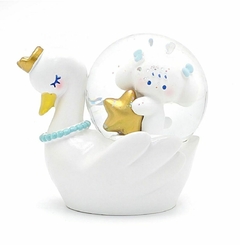 Esfera cristal SANRIO nieve cisne 9,5 cm