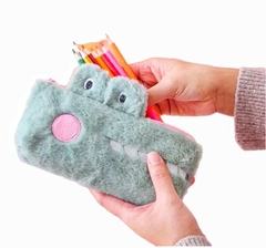 Cartuchera ANIMALES KAWAII peluche - tienda online