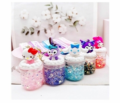 Llavero SANRIO líquido con glitter