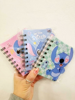 Mini cuaderno STITCH