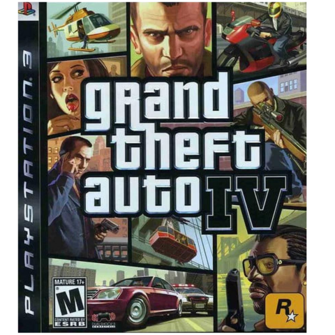 PS3 Grand Theft Auto IV, usado.