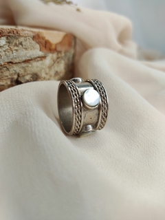 Anillo Línea Rustic