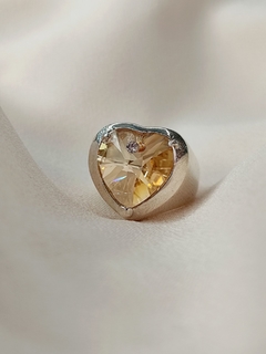 Anillo Línea Cristal