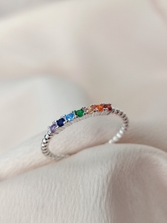 Anillo Línea Rainbow