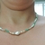 Chocker com pérola de agua doce e cristais - comprar online