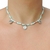 Chocker margarida com cristais - SIS Joias