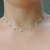 Chocker com cristais prata 925 - comprar online