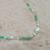 Chocker com pérola de agua doce e cristais