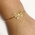 Bracelete Borboleta Ouro - comprar online