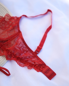 Conjunto Charmoso Vermelho - Chele Confecções