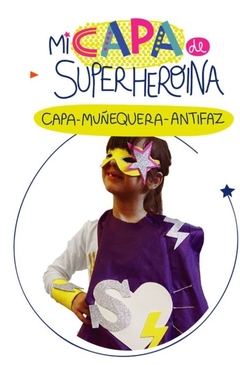 Diseña tu disfraz de superheroina - comprar online