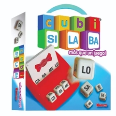 Juego cubi sílabas