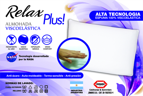 Almohada viscoelastica dualsense online jomaro