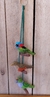 Artesanato Penquinha com pássaros 8cm 3D - comprar online