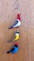 Penquinha com pássaros 12cm 3D - loja online