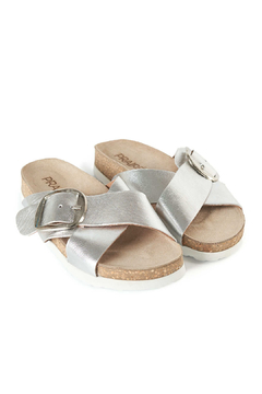 Sandalia Argent Cross Birk