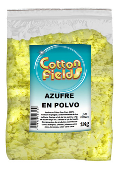 Azufre En Polvo Fino Pura 100% Premiun X 1 Kg - comprar online