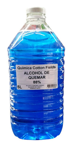 Alcohol De Quemar 3 X 5 L