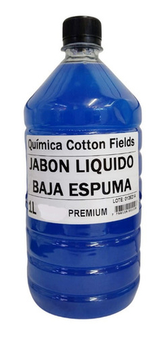 Jabon Liquido Azul Para Ropa Baja Espuma X 1 L