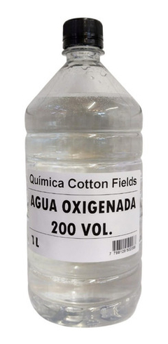 Agua Oxigenada 200 Volumenes X 1l - Maxima Calidad