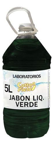 Jabon Liquido Verde Para Ropa Baja Espuma X 5 Lts - comprar online