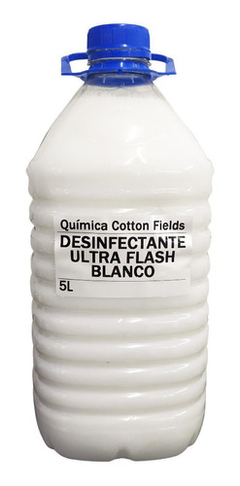 Desinfectante Ultra Flash Blanco X 5 L