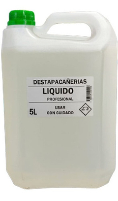 Destapa Cañerías Liquido Profesional X 5l