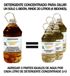 Detergente Madre Concentrado 30% X 5l Dilucion 1+3 en internet