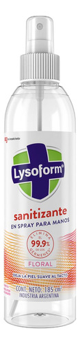 Lysoform Sanitizante Spray Floral 12 X 185 Ml - Discontinuo