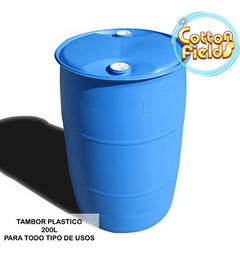 Imagen de Tambor Tanque 200lts Plastico Premium 1 Solo Uso - Lavado