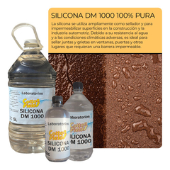 Silicona 1000 - 100% Pura Importada - Miel - 200cc - Laboratorios Cotton Fields