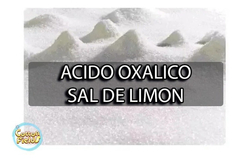 Acido Oxalico X 1 Kg Sal De Limon | Quimica Cotton Fields | - comprar online