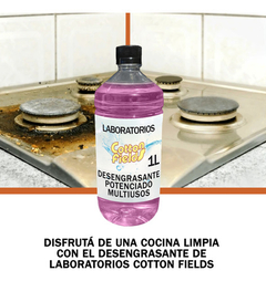 Desengrasante Potenciado Multiusos X 5l - Laboratorios Cotton Fields