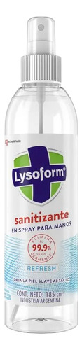 Lysoform Sanitizante Spray Refresh 12 X 185 Ml - Discontinuo - comprar online