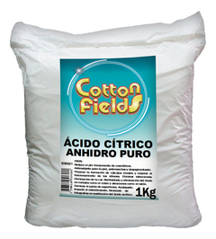 Ácido Cítrico Anhidro Puro 99% Apto Alimentos X 1kg Envios - Laboratorios Cotton Fields