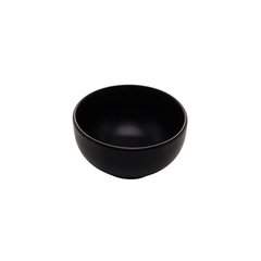 Bowl de cerâmica cronus preto 14x8cm