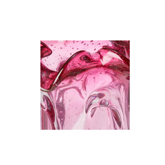 Vaso Rossetti 25x18cm vidro rosa na internet