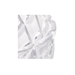 Centro de Mesa de Cristal Deli Diamond 18x10cm - Utilidades, Mesa Posta e Decoração | OREN Utilidades
