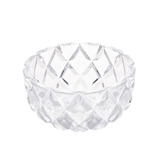 Centro de Mesa de Cristal Deli Diamond 18x10cm - loja online