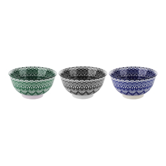Bowl de Ceramica Geometrico 12Cm - comprar online