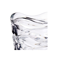 Vaso Olaf 26x16cm vidro transparente - comprar online