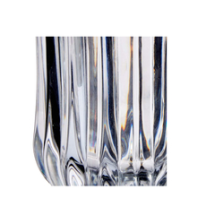 Vaso com pé vidro Kansas 15x24cm transparente - Utilidades, Mesa Posta e Decoração | OREN Utilidades
