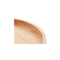 Bandeja bambu redonda Round 20x20x1cm - Utilidades, Mesa Posta e Decoração | OREN Utilidades
