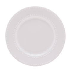 Prato para Sobremesa New Bone Lyor Porcelana Branco 20cm - comprar online