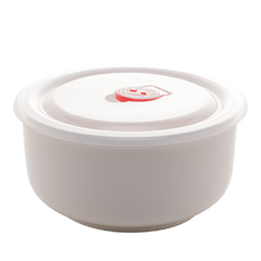 Jogo 3 refratários porcelana branca 750ml/500ml/250ml Lyor - loja online