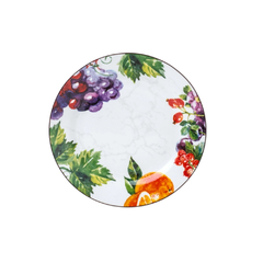 Aparelho Jantar Fruit Wolff 42 Peças Porcelana Branco Frutas - Utilidades, Mesa Posta e Decoração | OREN Utilidades